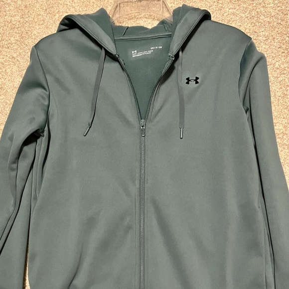 Women’s Under Armour Fleece Lined Zip-Front Hooded Sweatshirt - Picture 1 of 3